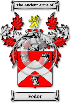 Fedor Family Crest Download (jpg) Legacy Series - 150 DPI