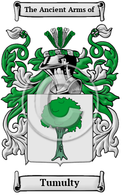Tumulty Family Crest/Coat of Arms