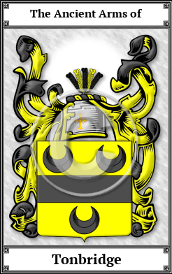 Tonbridge Family Crest Download (JPG)  Book Plated - 150 DPI