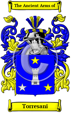 Torresani Family Crest/Coat of Arms