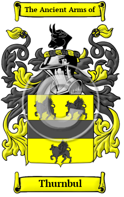 Thurnbul Family Crest/Coat of Arms