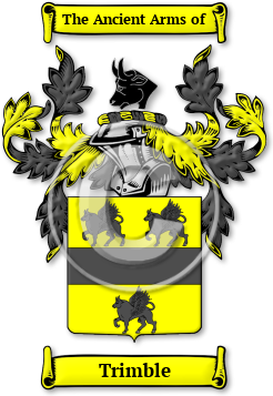 Trimble Family Crest Download (jpg) Legacy Series - 150 DPI