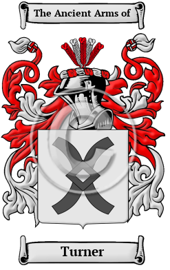 Turner Family Crest/Coat of Arms