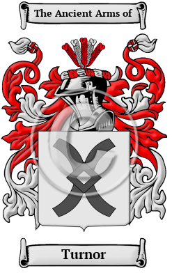 Turnor Family Crest/Coat of Arms