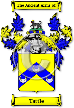 Tattle Family Crest Download (jpg) Legacy Series - 150 DPI