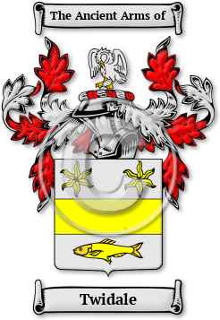Twidale Family Crest Download (jpg) Legacy Series - 150 DPI
