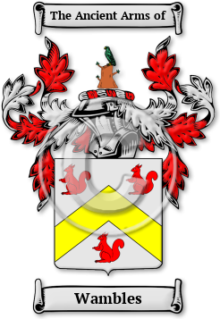 Wambles Family Crest Download (JPG) Legacy Series - 600 DPI
