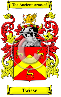 Twisse Family Crest/Coat of Arms
