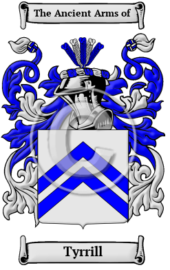 Tyrrill Family Crest/Coat of Arms