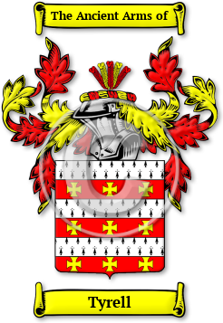 Tyrell Family Crest Download (jpg) Legacy Series - 150 DPI