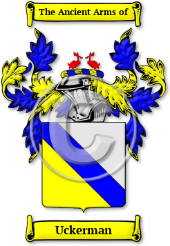 Uckerman Family Crest Download (JPG) Legacy Series - 600 DPI