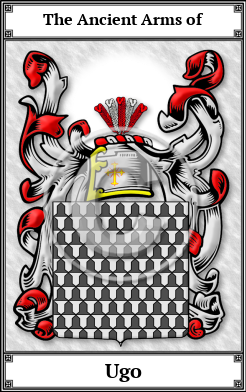 Ugo Family Crest Download (JPG)  Book Plated - 150 DPI