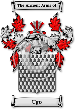 Ugo Family Crest Download (jpg) Legacy Series - 150 DPI