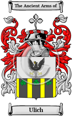 Ulich Family Crest/Coat of Arms