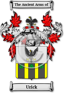 Urick Family Crest Download (JPG) Legacy Series - 600 DPI