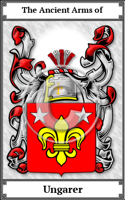 Ungarer Family Crest Download (JPG)  Book Plated - 150 DPI