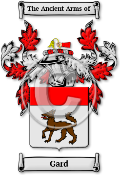 Gard Family Crest Download (JPG) Legacy Series - 600 DPI