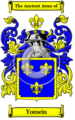 Yonwin Family Crest/Coat of Arms