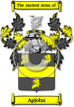 Apjohn Family Crest Download (jpg) Legacy Series - 150 DPI
