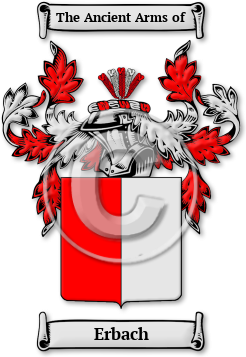 Erbach Family Crest Download (JPG) Legacy Series - 600 DPI