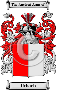 Urbach Family Crest/Coat of Arms