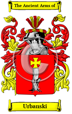 Urbanski Family Crest/Coat of Arms