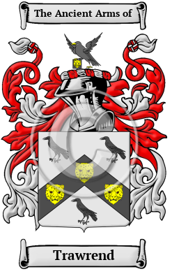 Trawrend Family Crest/Coat of Arms