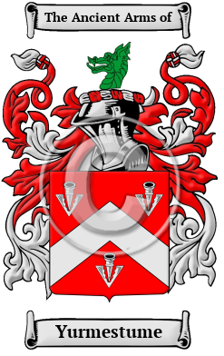 Yurmestume Family Crest/Coat of Arms