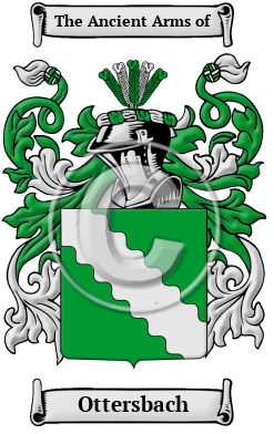 Ottersbach Family Crest/Coat of Arms