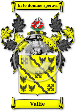 Vallie Family Crest Download (jpg) Legacy Series - 150 DPI