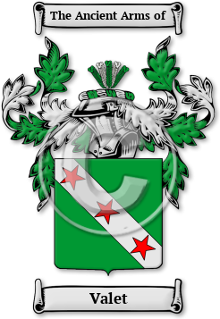 Valet Family Crest Download (JPG) Legacy Series - 600 DPI