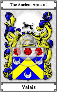 Valais Family Crest Download (JPG)  Book Plated - 150 DPI