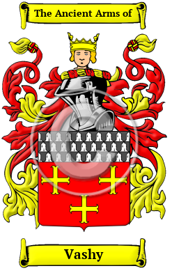 Vashy Family Crest/Coat of Arms