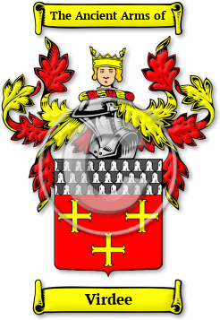 Virdee Family Crest Download (JPG) Legacy Series - 600 DPI