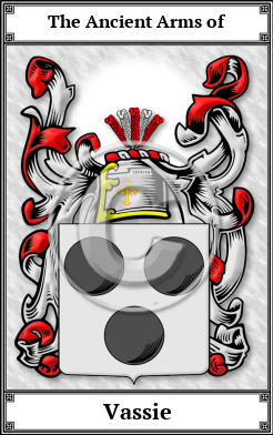 Vassie Family Crest Download (JPG) Book Plated - 600 DPI