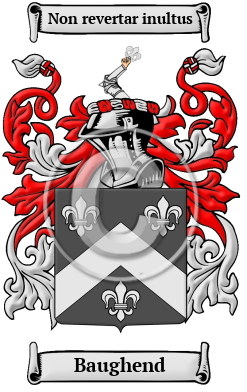 Baughend Family Crest/Coat of Arms