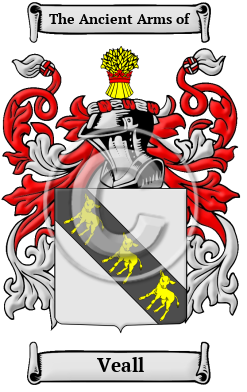 Veall Family Crest Download (JPG) Heritage Series - 600 DPI