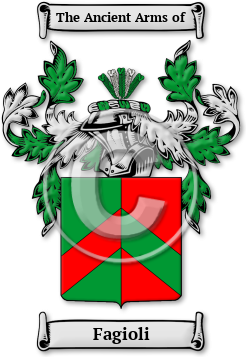 Fagioli Family Crest Download (jpg) Legacy Series - 150 DPI
