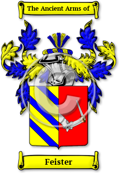 Feister Family Crest Download (JPG) Legacy Series - 600 DPI