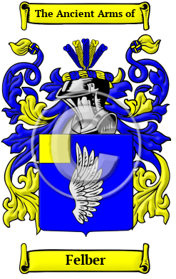 Felber Family Crest/Coat of Arms