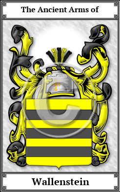 Wallenstein Family Crest Download (JPG) Book Plated - 600 DPI