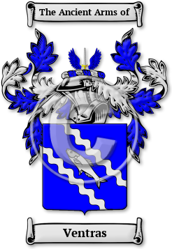 Ventras Family Crest Download (jpg) Legacy Series - 150 DPI