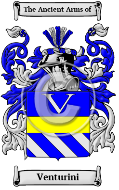 Venturini Family Crest/Coat of Arms