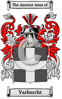 Varburcht Family Crest/Coat of Arms