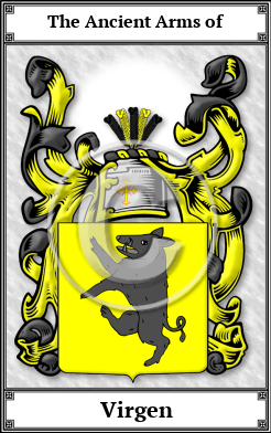 Virgen Family Crest Download (JPG) Book Plated - 600 DPI