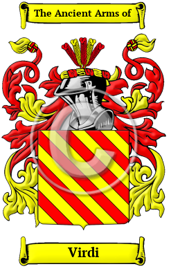 Virdi Family Crest/Coat of Arms