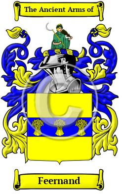 Feernand Family Crest/Coat of Arms