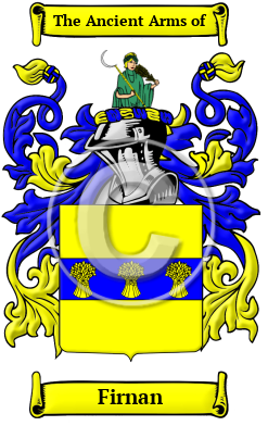 Firnan Family Crest/Coat of Arms