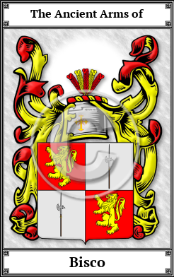 Bisco Family Crest Download (JPG) Book Plated - 600 DPI