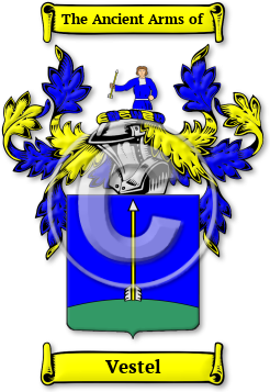 Vestel Family Crest Download (jpg) Legacy Series - 150 DPI